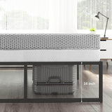Full 16 - Inch Heavy Duty Metal Bed Frame - Serenova - Omega Lifestyles