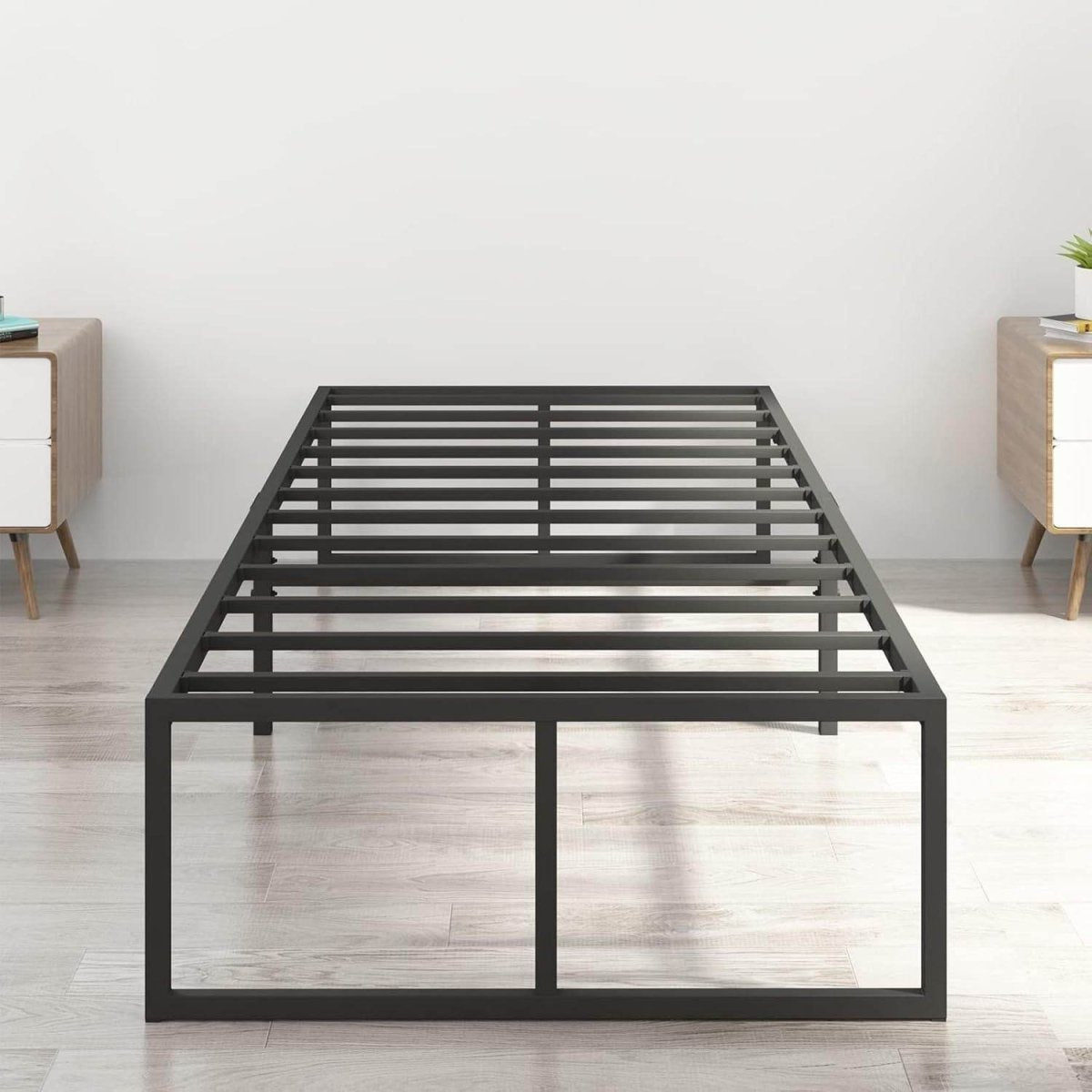 Full 16 - Inch Heavy Duty Metal Bed Frame - Serenova - Omega Lifestyles