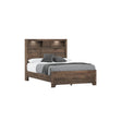 Full Engineered Wood Bookcase Bed Frame - Serenova - Omega Lifestyles