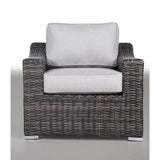 Fully Assembled 4 - Piece Outdoor Wicker Sectional Set - Serenova - Omega Lifestyles