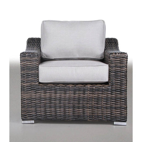 Fully Assembled 4 - Piece Outdoor Wicker Sectional Set - Serenova - Omega Lifestyles