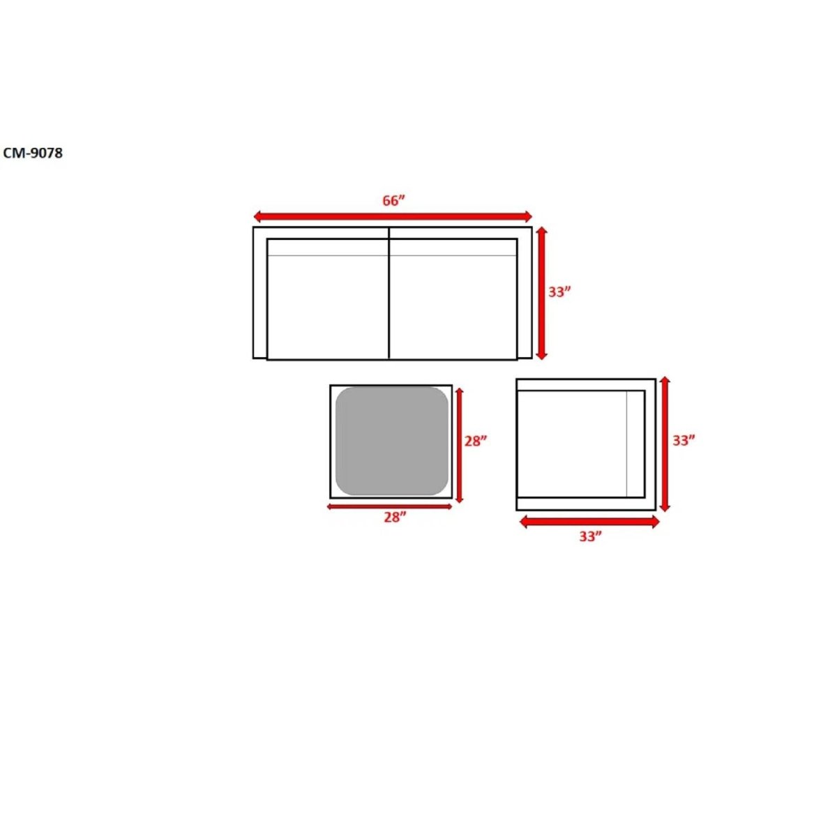 Fully Assembled 4 - Piece Outdoor Wicker Sectional Set - Serenova - Omega Lifestyles