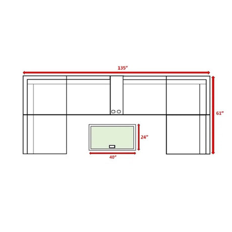 Fully Assembled Espresso Rattan Patio Seating Group - Serenova - Omega Lifestyles