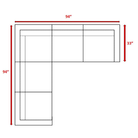 HDPE Wicker 4 - Person Outdoor Seating Group With Cushions - Serenova - Omega Lifestyles