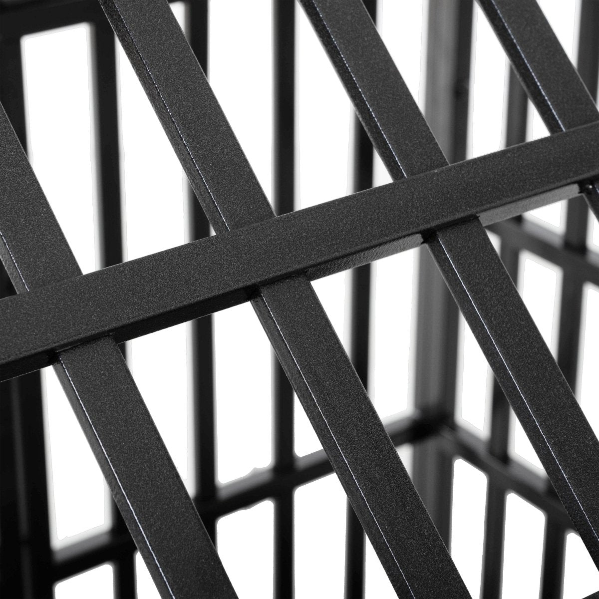 Heavy Duty 52-Inch Carbon Steel Dog Crate With Wheels - Omega Lifestyles