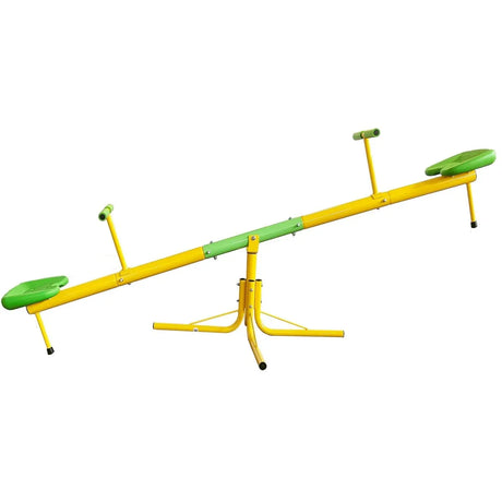 Heavy-Duty Metal 360-Degree Rotating Kids Seesaw - Omega Lifestyles