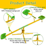 Heavy-Duty Metal 360-Degree Rotating Kids Seesaw - Omega Lifestyles