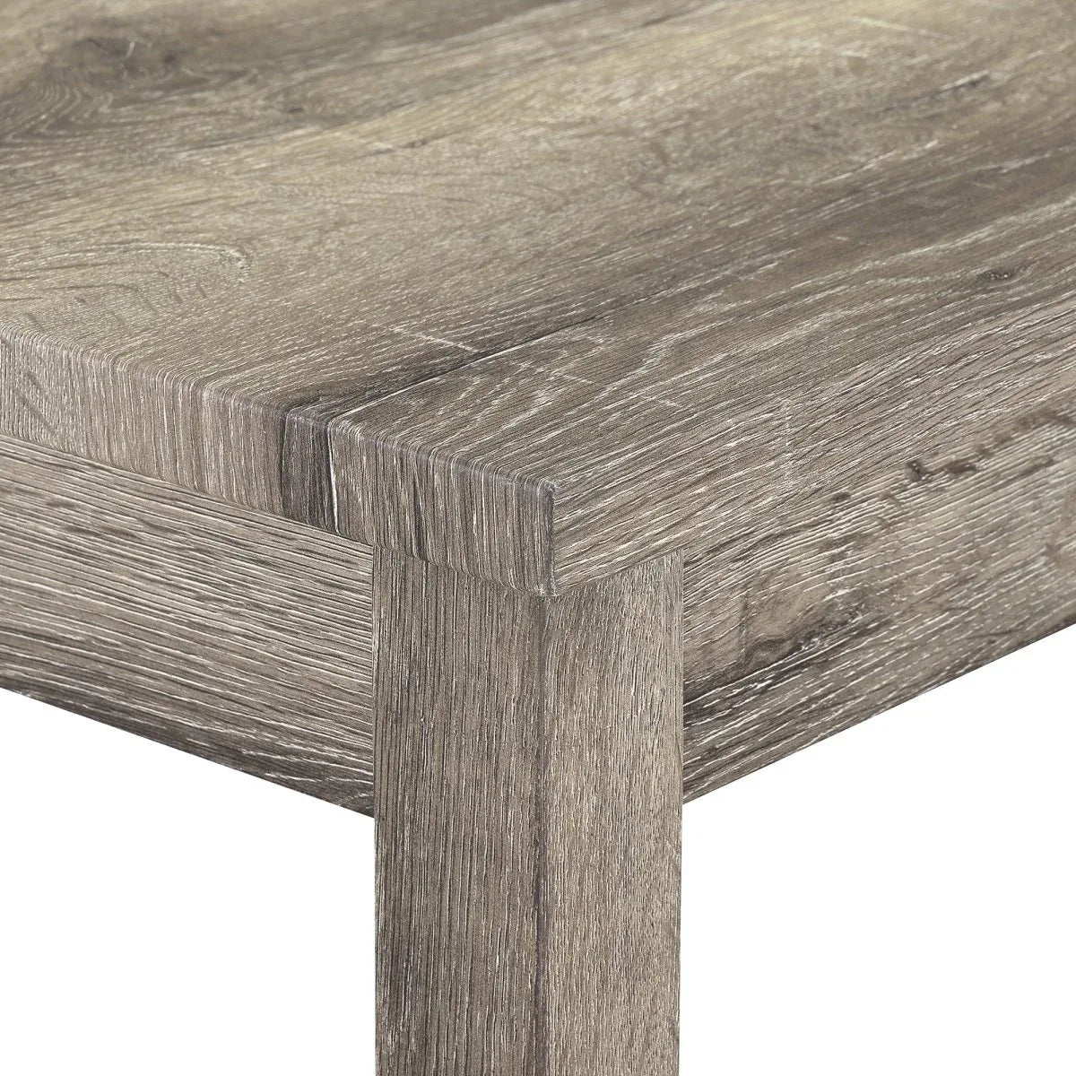 Industrial 5-Piece Brown MDF Dining Table And Chairs Set - Omega Lifestyles