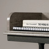 Industrial Brown L-Shaped Engineered Wood Computer Desk - Omega Lifestyles