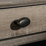 Industrial Brown L-Shaped Engineered Wood Computer Desk - Omega Lifestyles