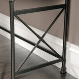 Industrial Brown L-Shaped Engineered Wood Computer Desk - Omega Lifestyles