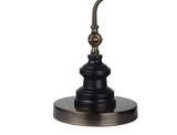 Industrial Style Antique Gold Metal Table Lamp - Omega Lifestyles