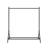 Industrial Vintage Metal Freestanding Garment Rack With Shoe Shelf - Serenova - Omega Lifestyles