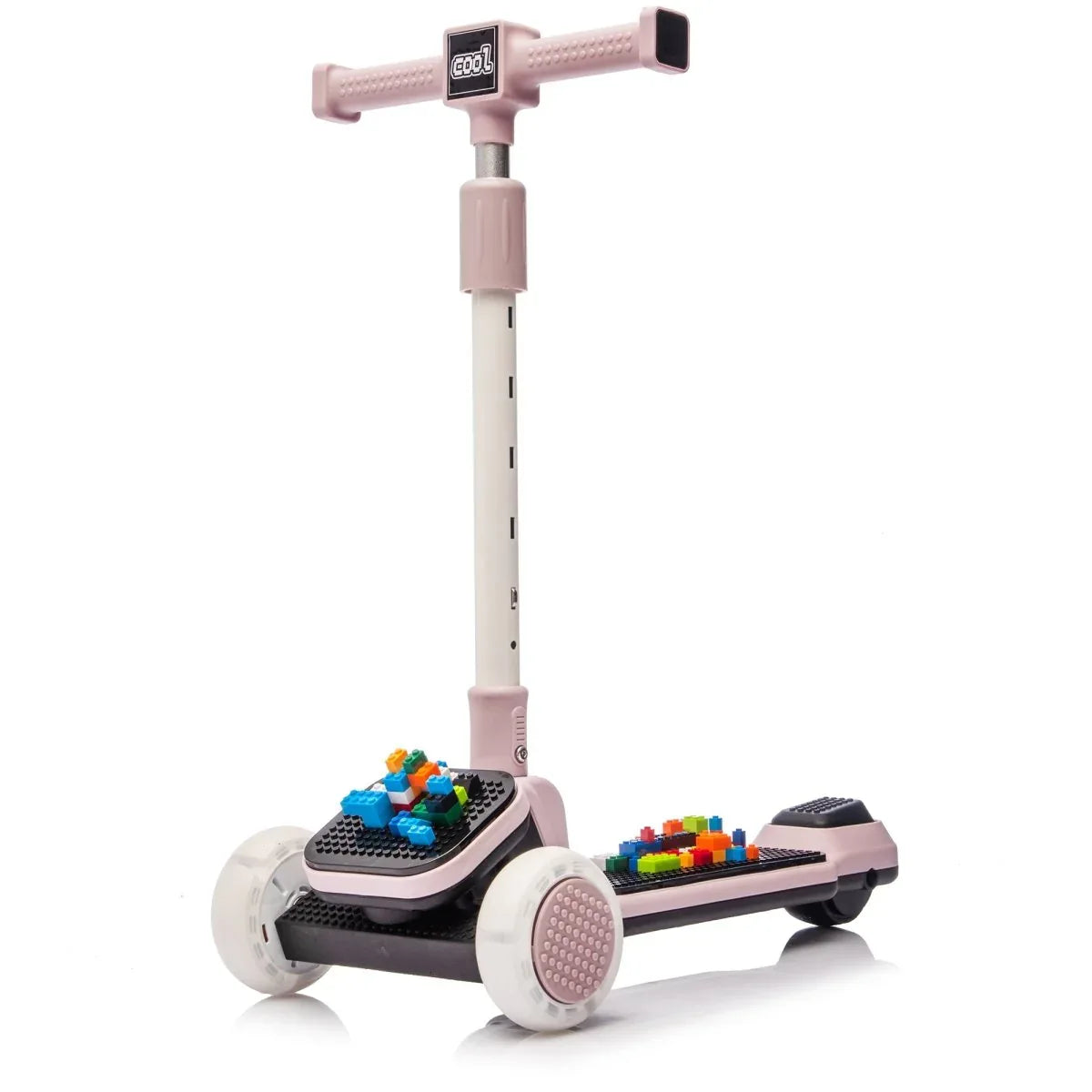 Kids 3-Wheel Scooter With PU Flash Wheels And Adjustable Handlebar - Omega Lifestyles