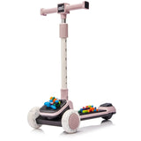 Kids 3-Wheel Scooter With PU Flash Wheels And Adjustable Handlebar - Omega Lifestyles