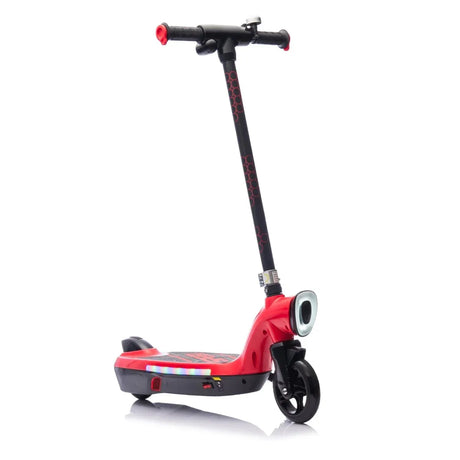 Kids Electric Ride On Scooter With Kickstand And LED Lights - Omega Lifestyles