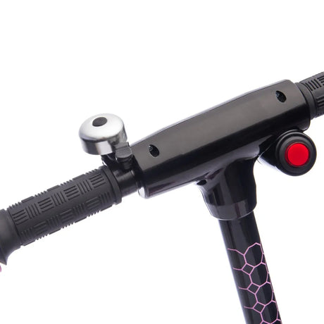 Kids Electric Ride-On Scooter With Kickstand And LED Lights - Omega Lifestyles