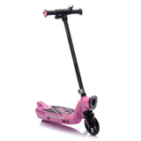 Kids Electric Ride-On Scooter With Kickstand And LED Lights - Omega Lifestyles