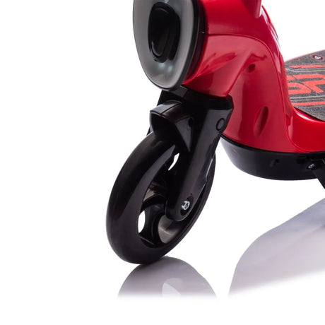 Kids Electric Ride On Scooter With Kickstand And LED Lights - Omega Lifestyles