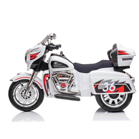 Kids Electric Two - Seat 12V Ride On Motorcycle With Storage - Serenova - Omega Lifestyles