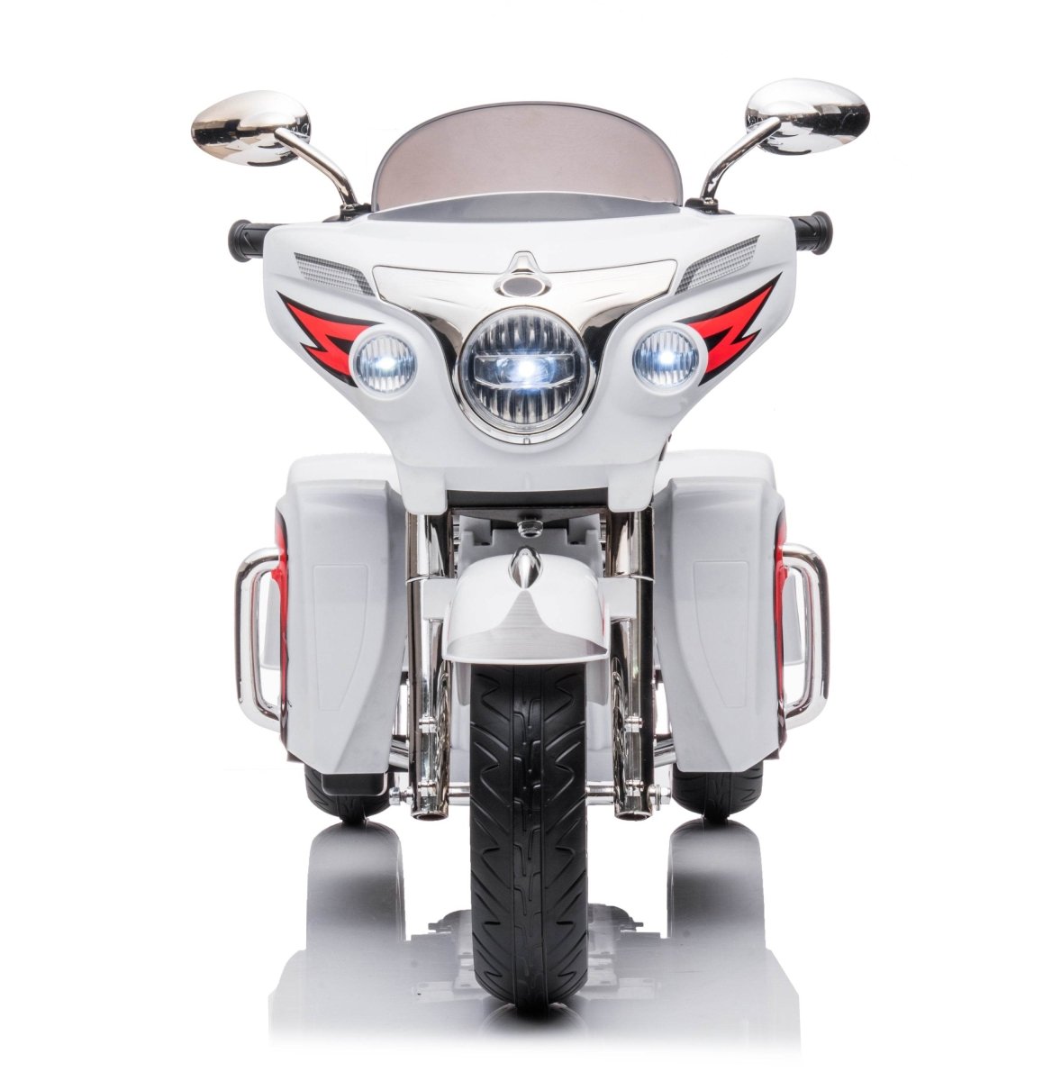 Kids Electric Two - Seat 12V Ride On Motorcycle With Storage - Serenova - Omega Lifestyles