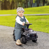 Kids Sliding Police Ride - On Car With PA System and Storage - Serenova - Omega Lifestyles