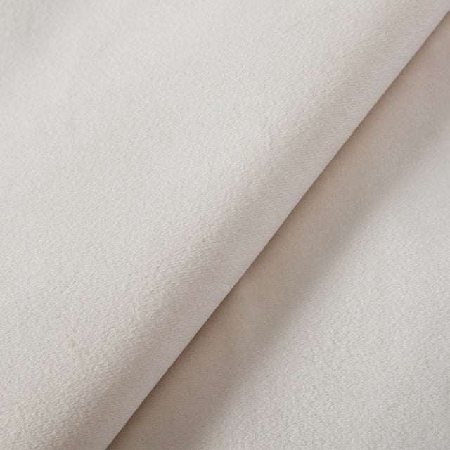 King Classic Ivory Velvet Upholstered Bed Frame - Omega Lifestyles