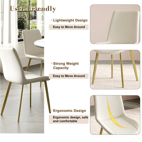 Luxury 53-Inch Round Sintered Stone Dining Table Gold Base - Omega Lifestyles