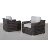 Luxury Resort Style 8 - Person Rattan Wicker Patio Seating Set - Serenova - Omega Lifestyles