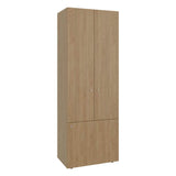 Macadamia Engineered Wood Storage Closet System - Serenova - Omega Lifestyles