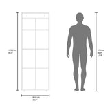 Macadamia Engineered Wood Storage Closet System - Serenova - Omega Lifestyles