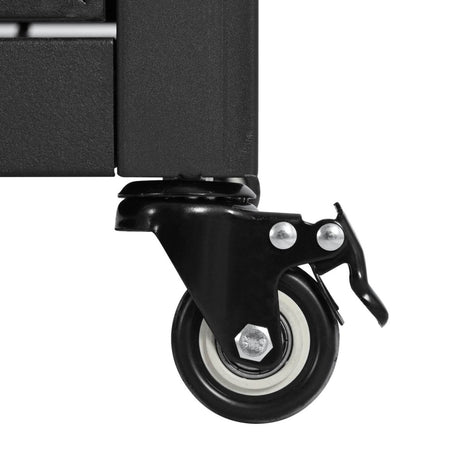 Matte Black Outdoor Movable Stainless Steel Kitchen Sink Station - Omega Lifestyles