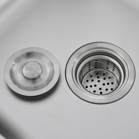 Matte Black Outdoor Movable Stainless Steel Kitchen Sink Station - Omega Lifestyles