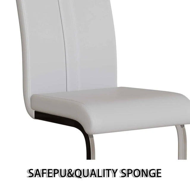 Medieval Modern 7-Piece Brown MDF Dining Table Set - Omega Lifestyles