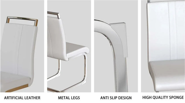 Medieval Modern 7-Piece Brown MDF Dining Table Set - Omega Lifestyles