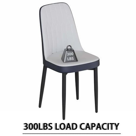 Medieval Modern MDF Dining Table And PU Chair Set - Omega Lifestyles