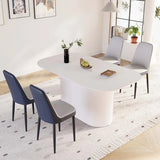 Medieval Modern MDF Dining Table And PU Chair Set - Omega Lifestyles