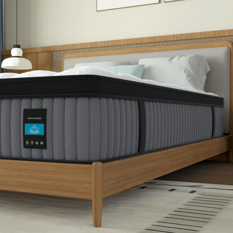 Medium 14-Inch Hybrid Memory Foam Pocket Spring King Mattress - Omega Lifestyles