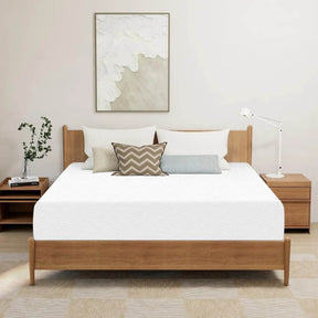 Medium Firm Cooling Green Tea Infused Memory Foam Mattress - Omega Lifestyles