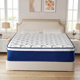 Medium Gel Memory Foam Hybrid Mattress With Pocket Springs - Omega Lifestyles