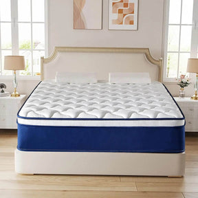 Medium Gel Memory Foam Hybrid Mattress With Pocket Springs - Omega Lifestyles