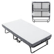 Memory Foam Folding Portable Guest Bed With Metal Frame - Serenova - Omega Lifestyles