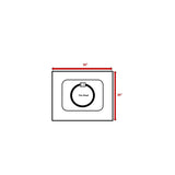 Modern 30-Inch Black Steel Propane Outdoor Fire Pit Table - Omega Lifestyles