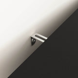 Modern 6 - Drawer Black Particle Board Storage Dresser - Serenova - Omega Lifestyles