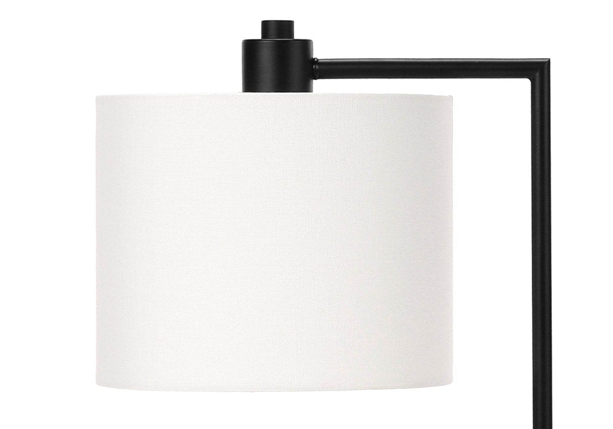 Modern Black Metal Table Lamp With Usb Port - Sleep Galleria