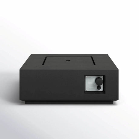 Modern Concrete Propane Natural Gas Outdoor Fire Pit Table - Omega Lifestyles