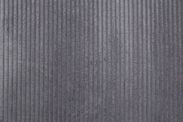 Modern Dark Gray Corduroy Accent Chair With Pillow - Omega Lifestyles