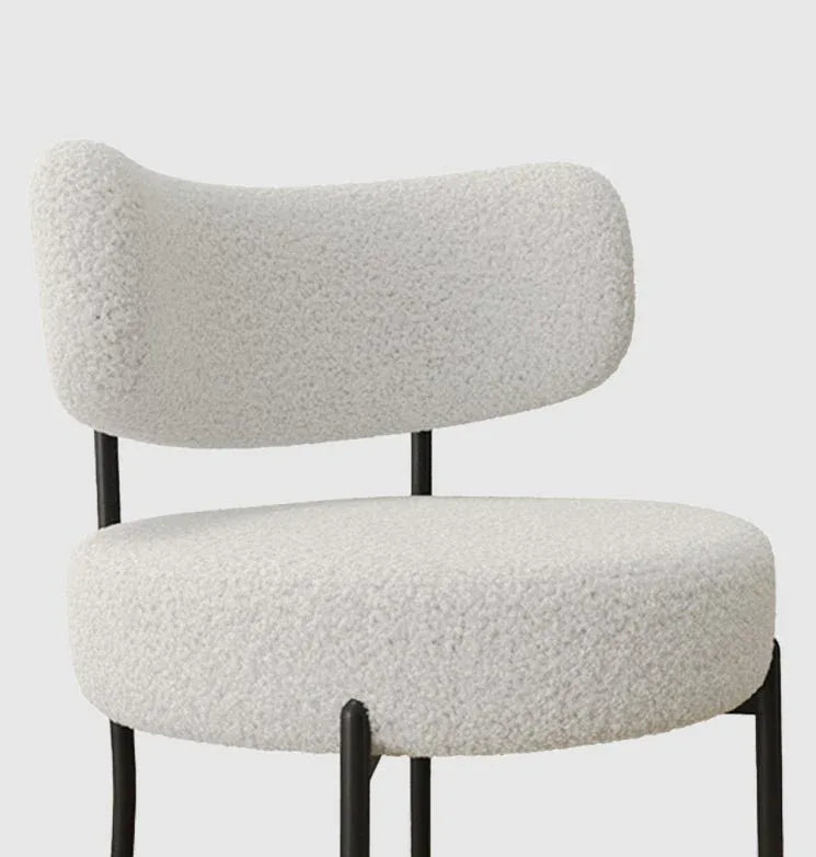 Modern Glass Dining Table Set With Four Teddy Velvet Chairs - Omega Lifestyles