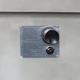 Modern Gray Concrete Outdoor Propane Natural Gas Fire Pit Table - Omega Lifestyles