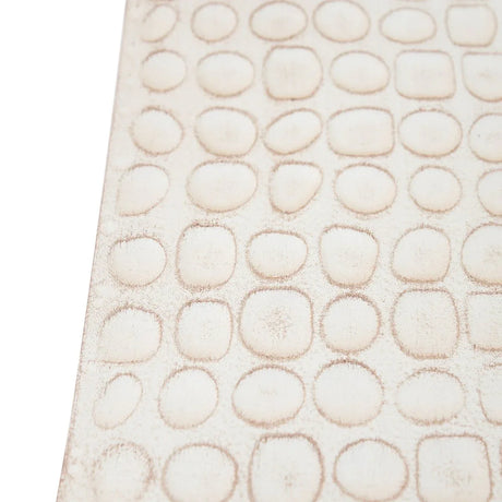 Modern Magnesium Oxide Cube Side Table 15x15x17 Inches - Omega Lifestyles